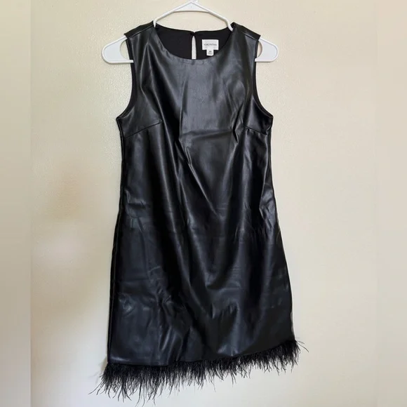 chinese dress ladies Satin Draped Neck Bias Dress With Feathers in Black Black main image 1